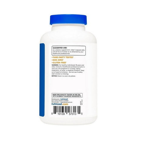 Nutricost, Maca Root Capsules, 750 Mg, 180 Count