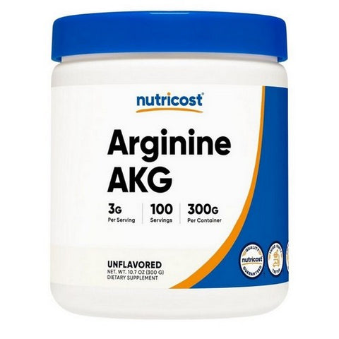 Nutricost, Arginine AKG Powder, 300 Grams