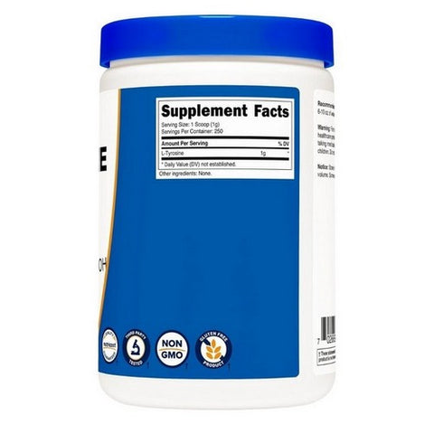 Nutricost, L-Tyrosine Powder, 250 Grams