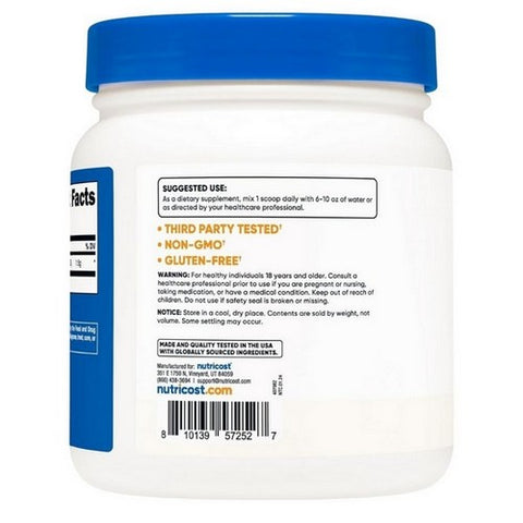 Nutricost, Betaine Anhydrous Trimethylglicine Powder, 500 Grams