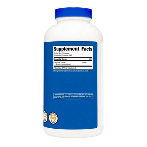 Nutricost, Dong Quai Capsules, 565 Mg, 240 Count