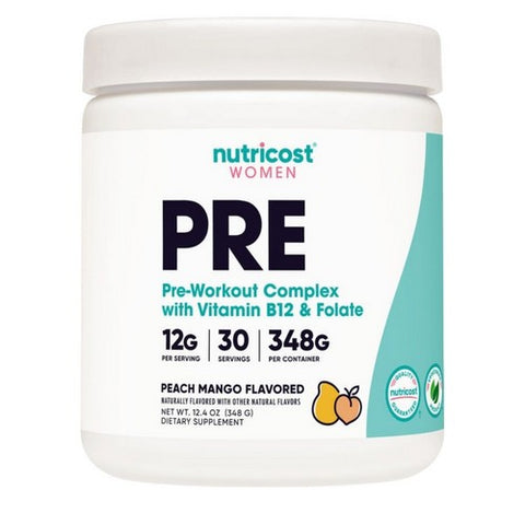 Nutricost, Preworkout For Women Peach Mango, 30 Serving
