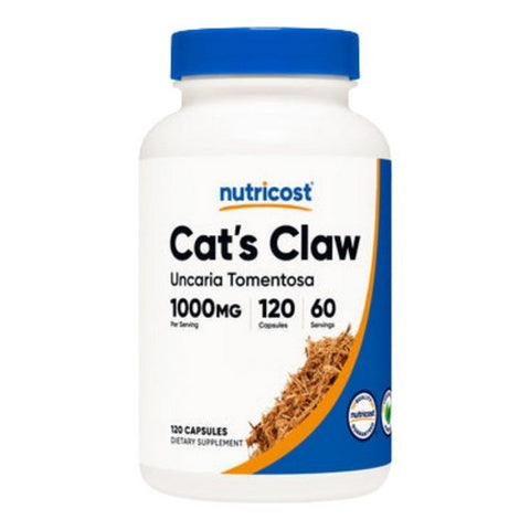 Nutricost, Cats Claw Capsules, 1000 Mg, 120 Count