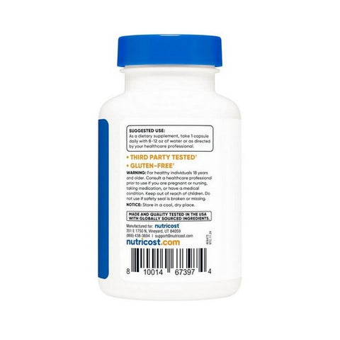 Nutricost, Luteolin With Rutin Capsules, 50 Mg, 120 Count