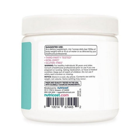 Nutricost, Creatine Monohydrate for Women Unflavored, 50 Servings