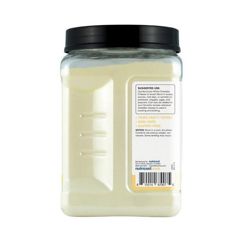Nutricost, Pantry White Cheddar Cheese Powder, 2.5 Lbs