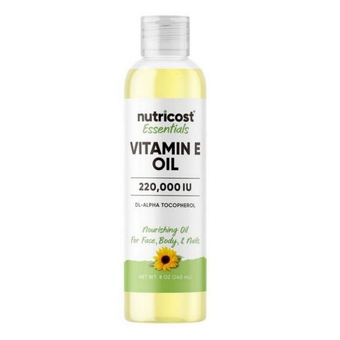 Nutricost, Essentials Vitamin E Oil, 222,000 IU, 8 Oz