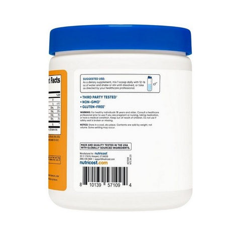 Nutricost, Bhb Salts Gobhb Peach Mango, 30 Serving