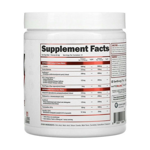 Alpha Lion, Apex Burn Versus Other Fat Burners, 132 Grams