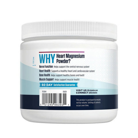 Kal, Heart Magnesium Powder, 11 Oz