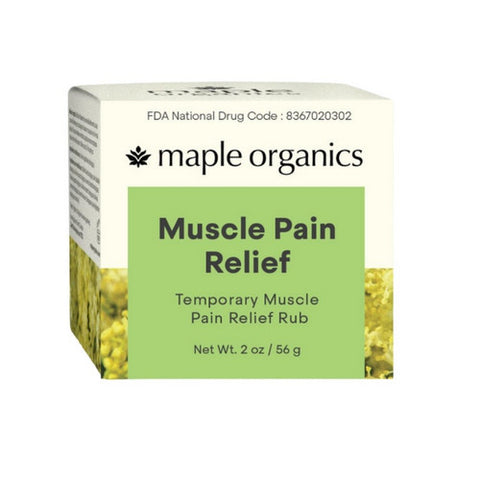 Maple Organics, Muscle Pain Relief, 2 Oz