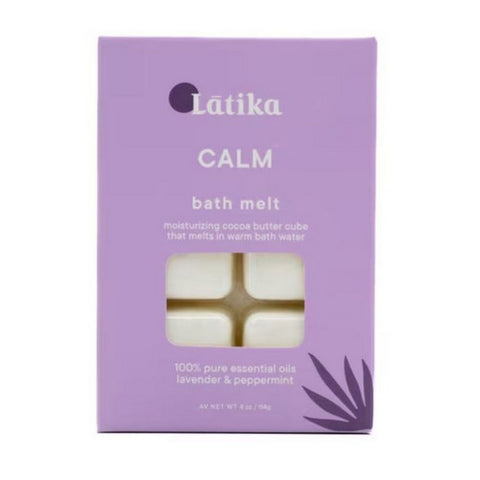 Latika Soap, Bath Melt Calm, 6 Count