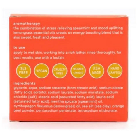 Latika Soap, Bar Soap Energy Boost, 4 Oz