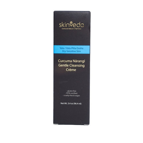 Skinveda, Curcuma Narangi Gentle Cleansing Cream, 3.4 Oz