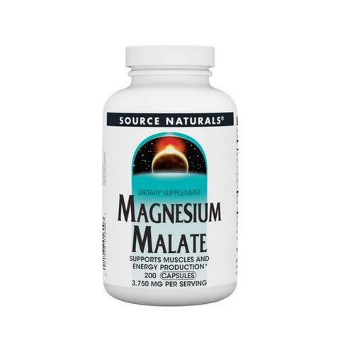 Source Naturals, Magnesium Malate, 200 Caps
