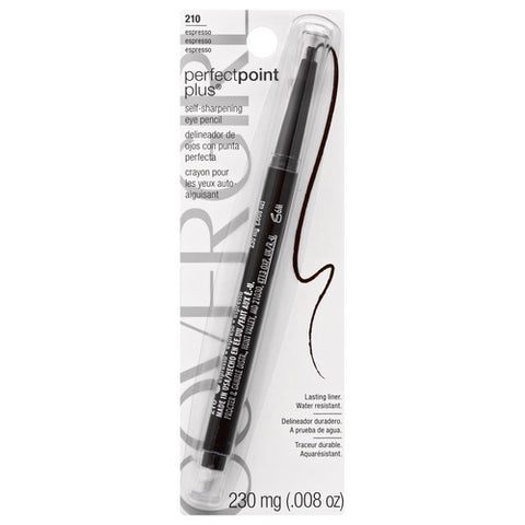 Covergirl, Perfect Point Plus Self Sharpening Eyeliner Pencil 210 Espresso, 1 Each (Case Of 2)