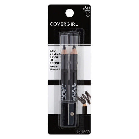 Covergirl, Brow And Eye Makers Pencil Midnight Black, 1 Count (Case Of 2)