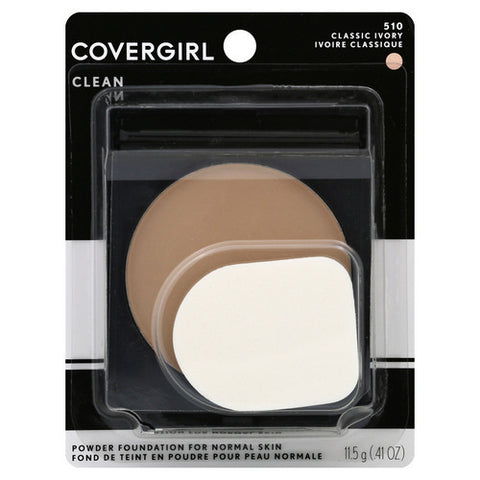 Covergirl, Clean Simply Powder Foundation Classic Ivory, .41 Oz (Case Of 2)