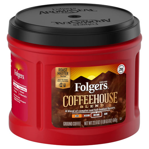 Folgers, Coffee House Blend, 22.6 Oz (Case Of 6)