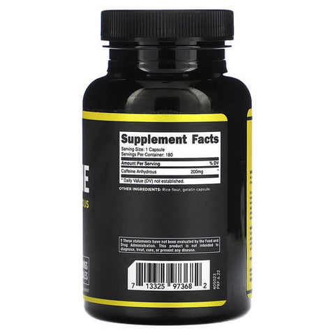 Primaforce, Caffeine, 200 Mg, 180 Caps