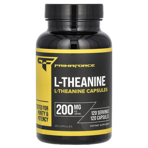 Primaforce, L-Theanine Capsules, 200 Mg, 120 Caps