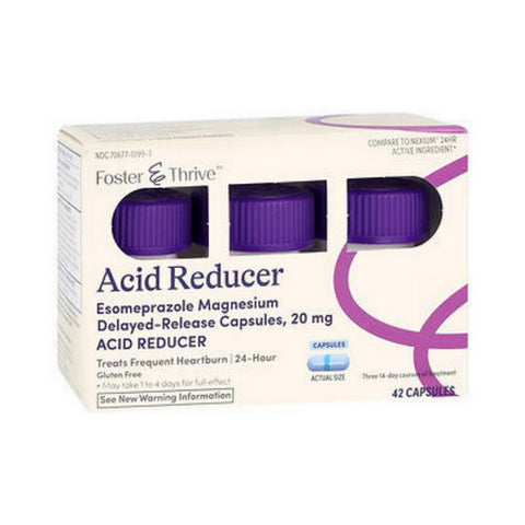 Acid Reducer 42 Capsules by Foster And Thrive
