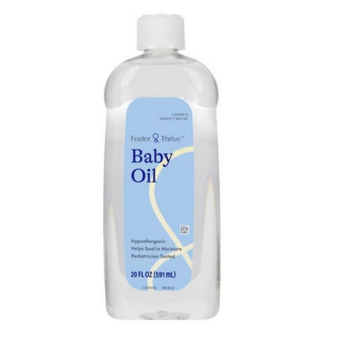 Foster And Thrive, Baby Oil, 20 Oz