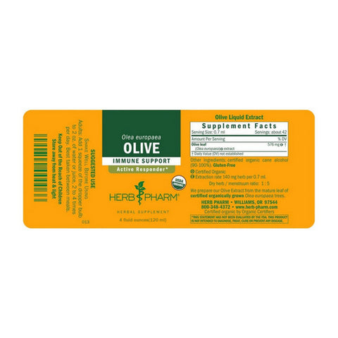 Herb Pharm, Olive Leaf Extract, 4 Oz