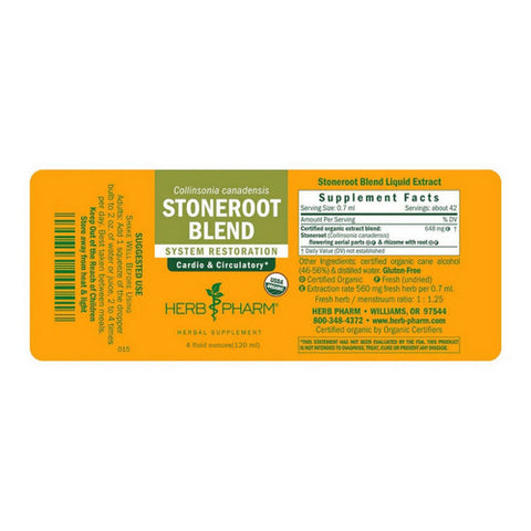 Herb Pharm, Stoneroot Blend, 4 oz