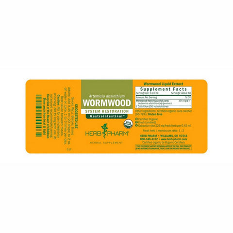 Herb Pharm, Wormwood Extract, 4 Oz