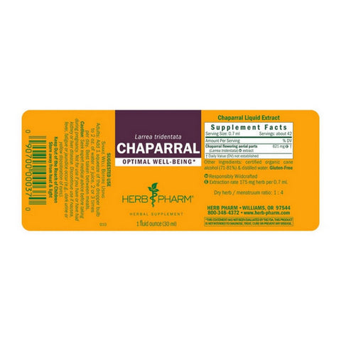 Herb Pharm, Chaparral, 1 Oz