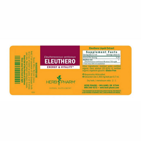 Herb Pharm, Eleuthero, 4 Oz