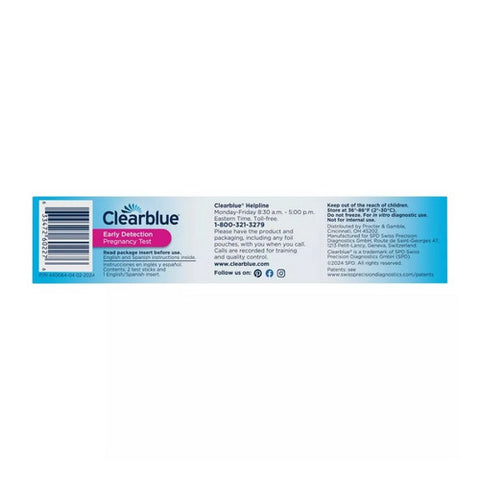 Clearblue, Early Detection Pregnancy Test, 6 Count