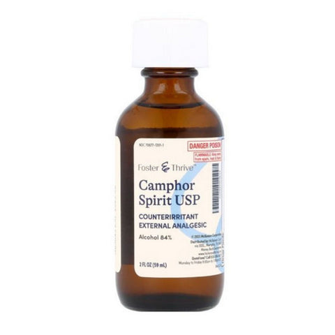 Foster And Thrive, Camphor Spirit USP, 2 Oz