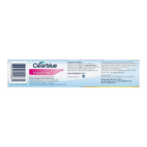 Clearblue, Rapid Detection Pregnancy Test, 1 Count