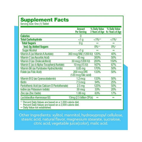Culturelle, Kids Complete Multivitamin Plus Probiotic, 50 Count