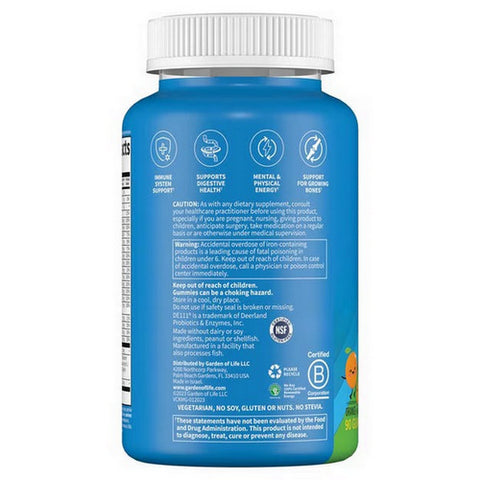 Garden of Life, Vitamin Code Kids Multi Orange, 90 Count