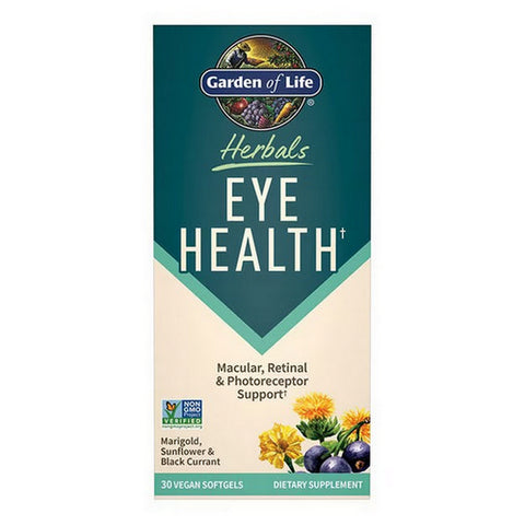 Garden of Life, Herbals Eye Health, 30 Count