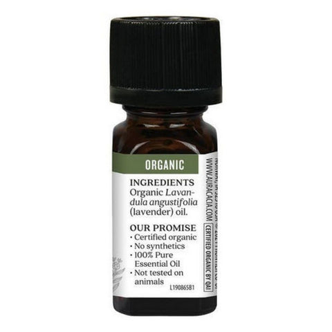 Aura Cacia, Aura Cacia Organic French Lavender Essential Oil, 0.25 Oz