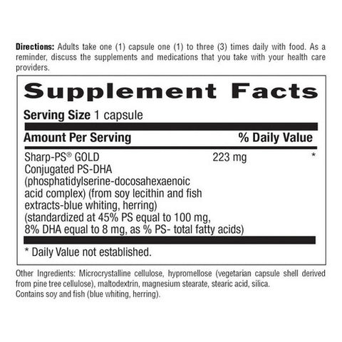 Country Life, Triple Action Sharp Thought, 60 Capsules