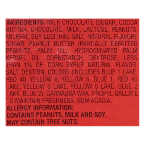 M&M, Peanut Butter Chocolate Candies, 4.5 Oz (Case Of 8)