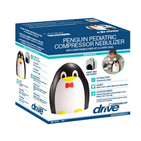 MQ6006 Pediatric Compressor Nebulizer Penguin 1 Count by Drive Medical