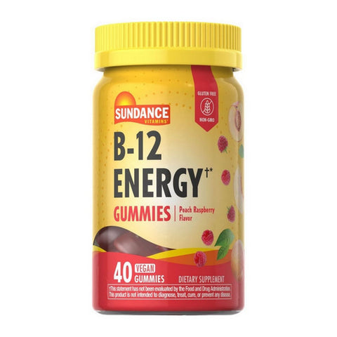 Sundance, Vitamin B-12 Energy Gummies, 40 Count