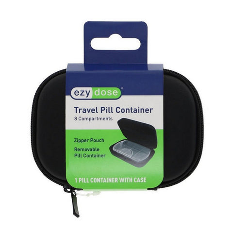 Hard Sided Pocket Pharmacy Pill Case 1 Count by Ezy Dose