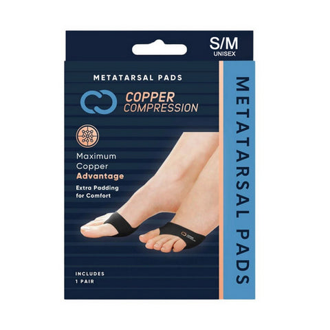 Metatarsal Pads Small And Medium 1 Count by Copper Compression
