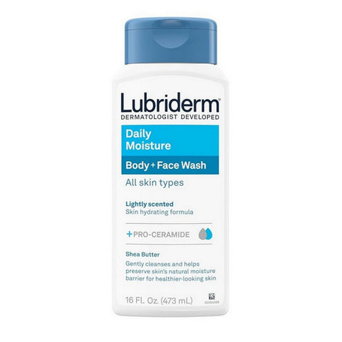 Daily Moisture Face And Body Wash 16 Oz by Lubriderm