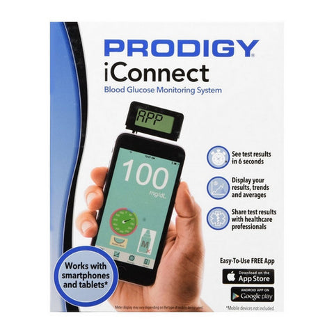 IConnect Blood Glucose Monitoring System 1 Count by Prodigy