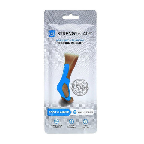 StrengthTape Foot And Ankle Kinesiology Taping Kit 1 Count by StrengthTape