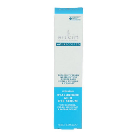 Aquaboost 3D Eye Serum Hyaluronic 0.51 Oz by Sukin