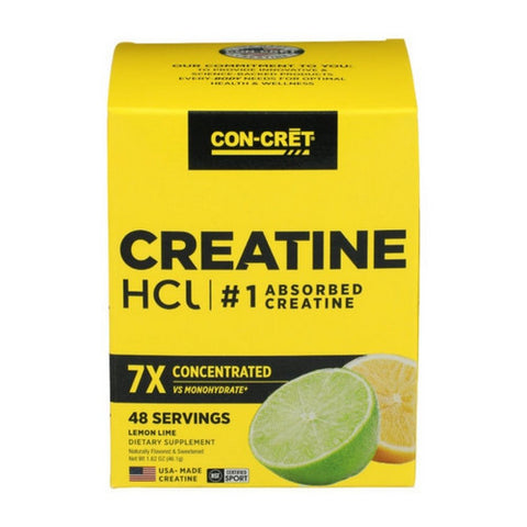 Concentrate Pure Creatine HCI Lemon Lime 4.5 Oz by Con-Cret